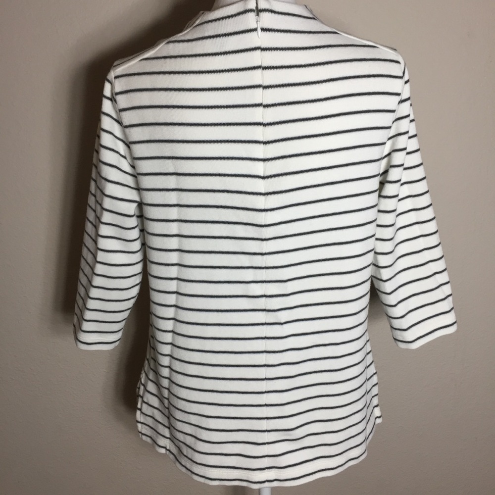 Lands End Women’s Cotton Sweater - Picture 3 of 7